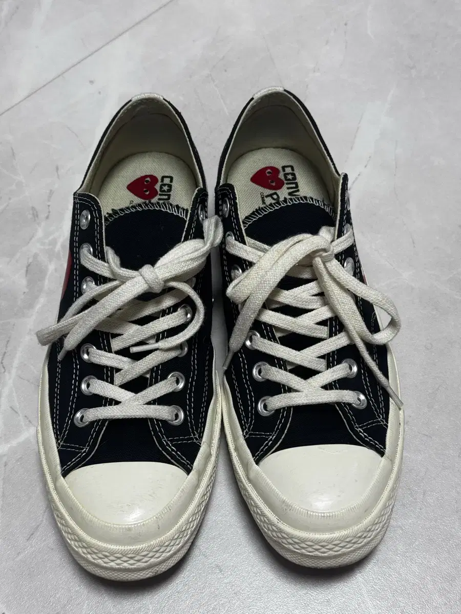 꼼데가르송 컨버스 스니커즈