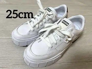 푸마 여성용 통굽 스니커즈 25cm