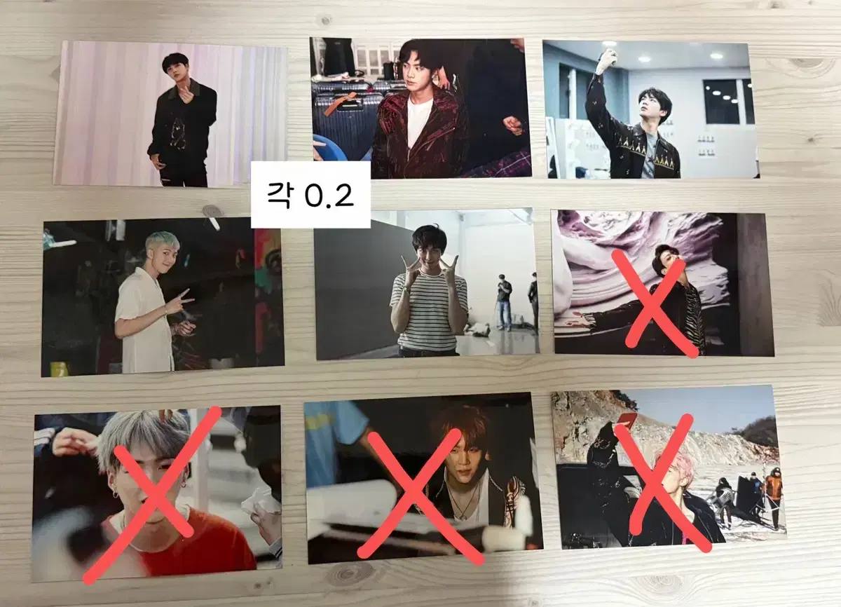 Bangtan Boys exhibition today printed photo