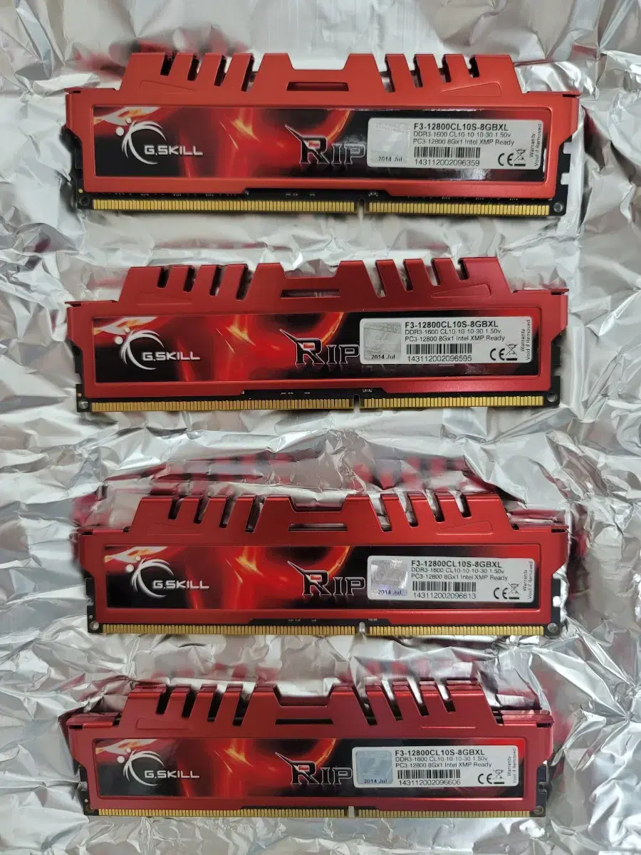 G.skill DDR3 8GB PC3-12800