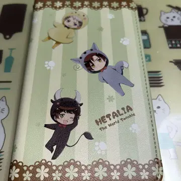 헤타리아 The World Twinkle 수첩형 iPhone 케이스