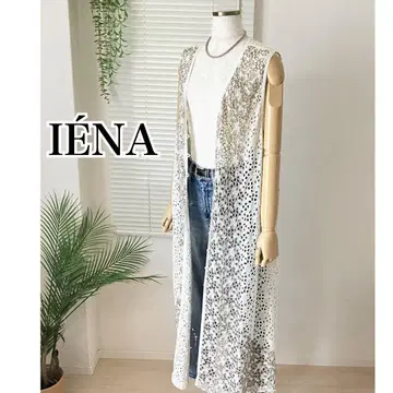 IENA 비즈 자수 원피스 레이스 베스트