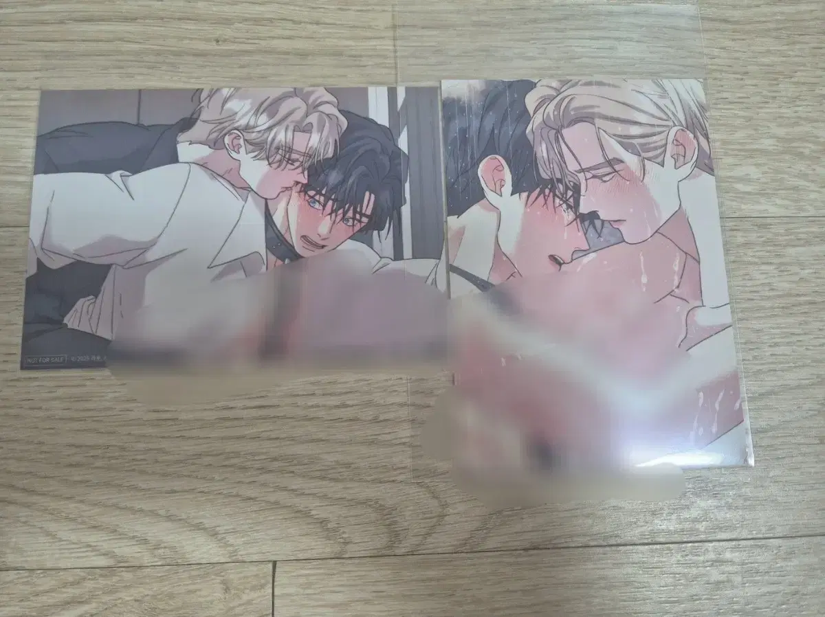 뿌리없는나무 뿌없나 팝업 스킨십 인화사진 2종