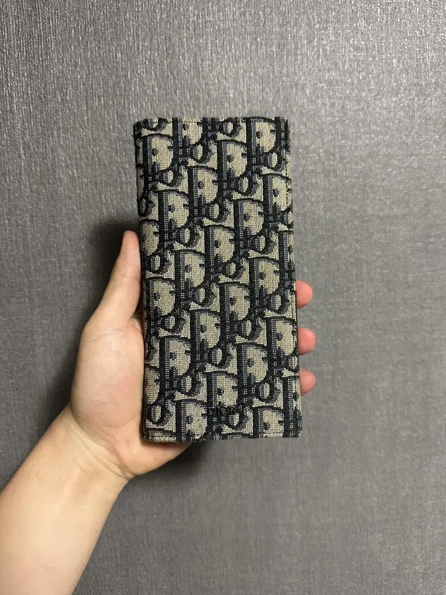 Dior Oblique Long Wallet