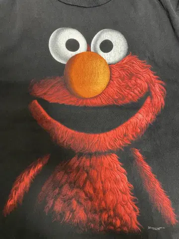 90s SESAME STREET BIG ELMO 엘모 티셔츠 XL
