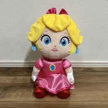 프린세스 피치 쇼 타임! L 봉제 인형 피치 공주 슈퍼 마리오