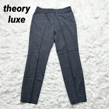 새상품급 Theory luxe 슬랙스 하의 34 울 비즈니스 그레이