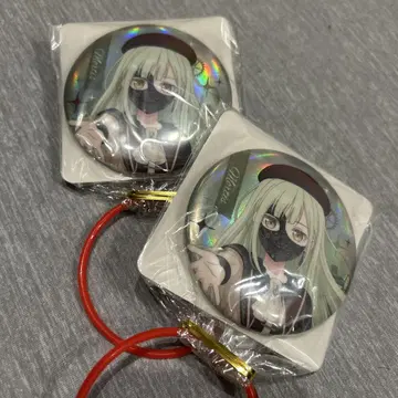 뱅드림 아베무지카 모티스 새상품 캔뱃지 GiGO 2개 세트