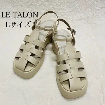 루타론 LE TALON 통굽 그루카 볼륨 밑창 샌들 L 사이즈