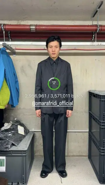 Omar afridi 22aw 드레스 셔츠 로로피아나