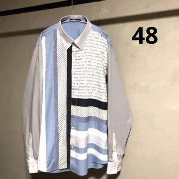 CASTELBAJAC 크레이지 패턴 셔츠 BD 컨디션 최상