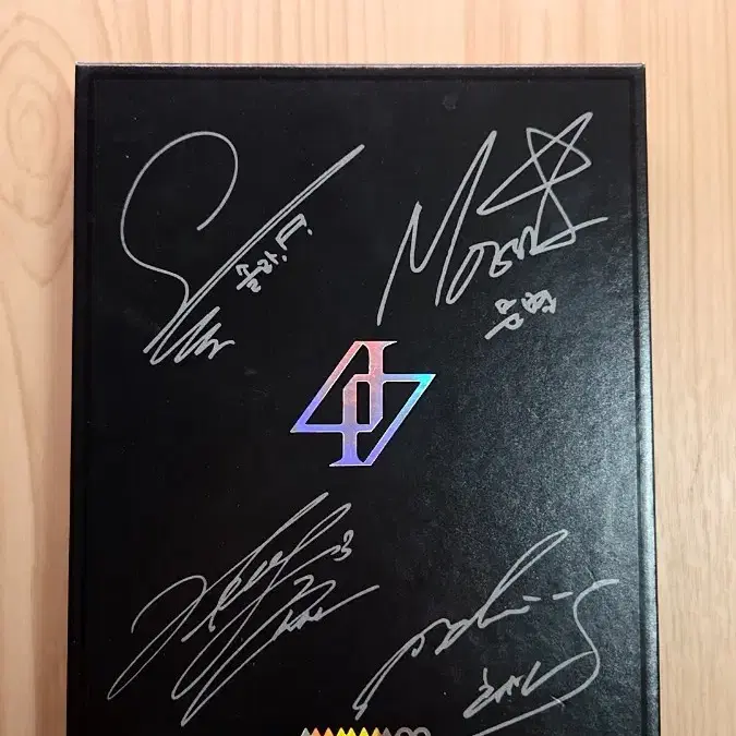 마마무 hip 사인 앨범