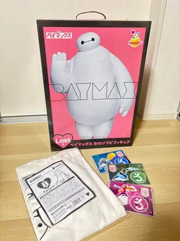 베이맥스 라스트 원 상 Happy 복권 티셔츠 아크릴 스탠드