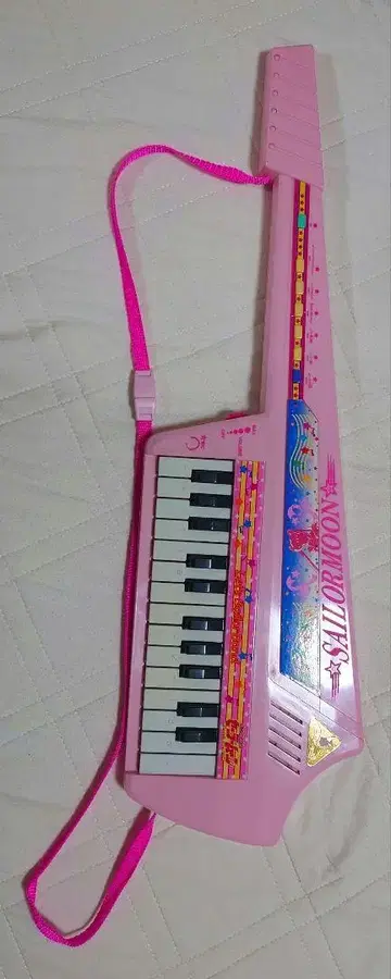 세일러문 키보드 악기 핑크