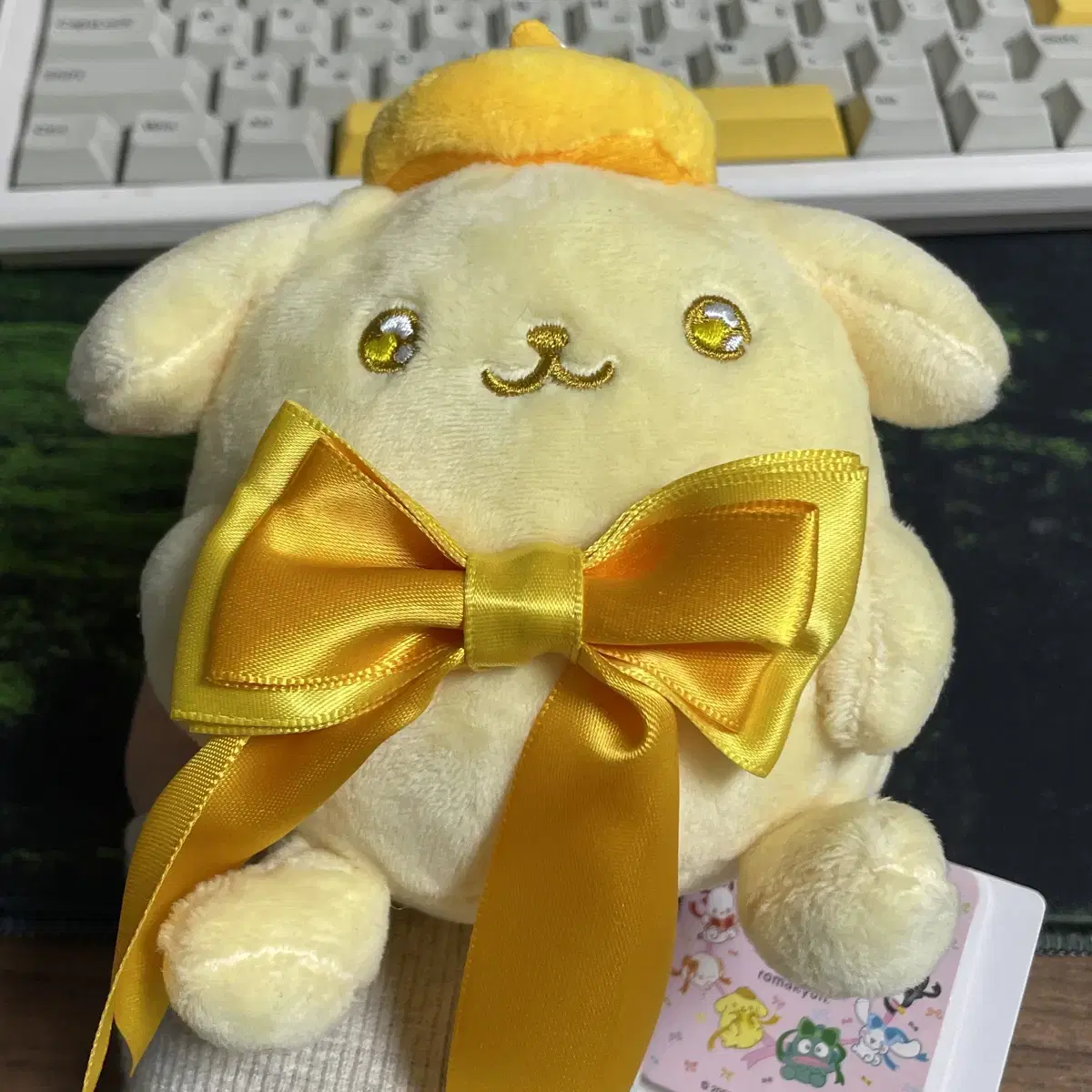 산리오 폼폼푸린 로마큥 인형