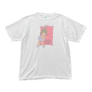 구제 의류 USA제 90S 프레셔스 모먼트 티셔츠 빈티지 프린트
