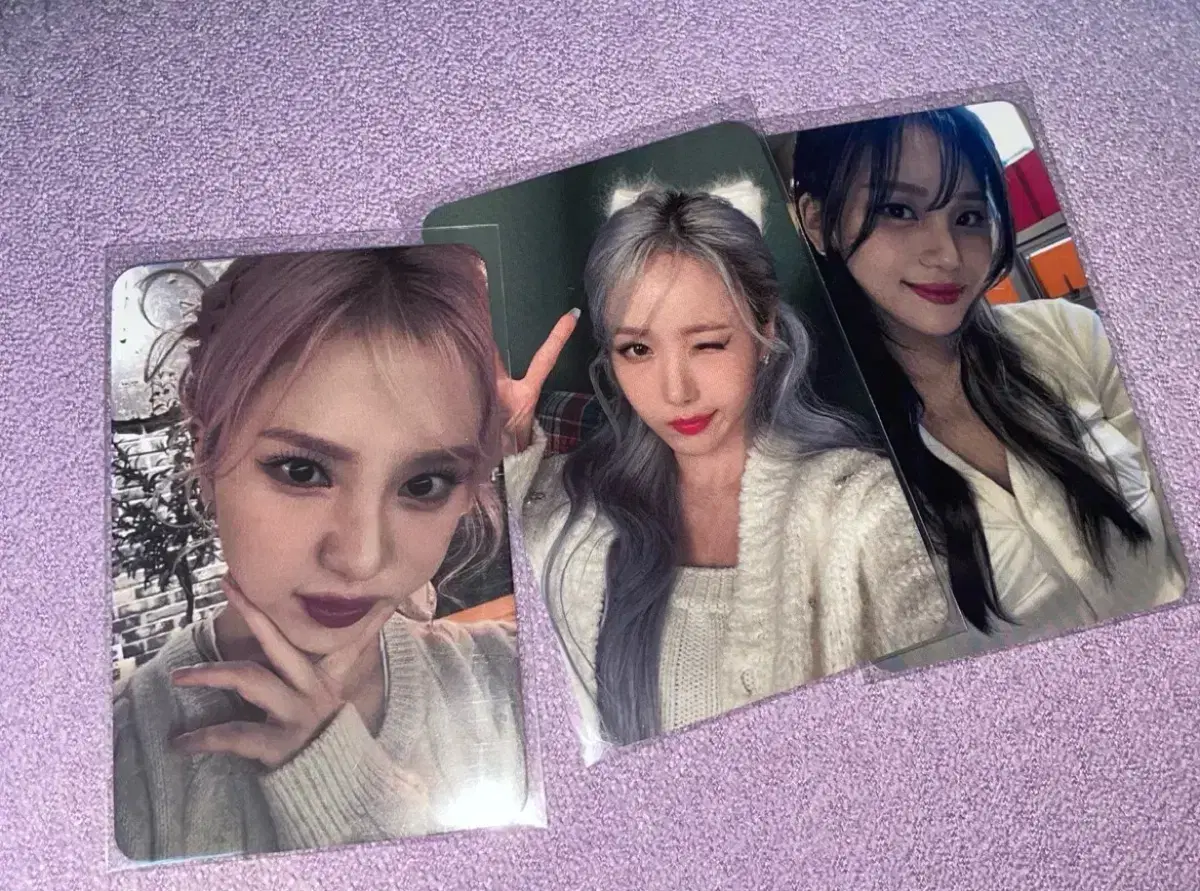 일괄 판매] 비비지 데일리덕 미공포 매니악 포카 판매 은하 신비 엄지