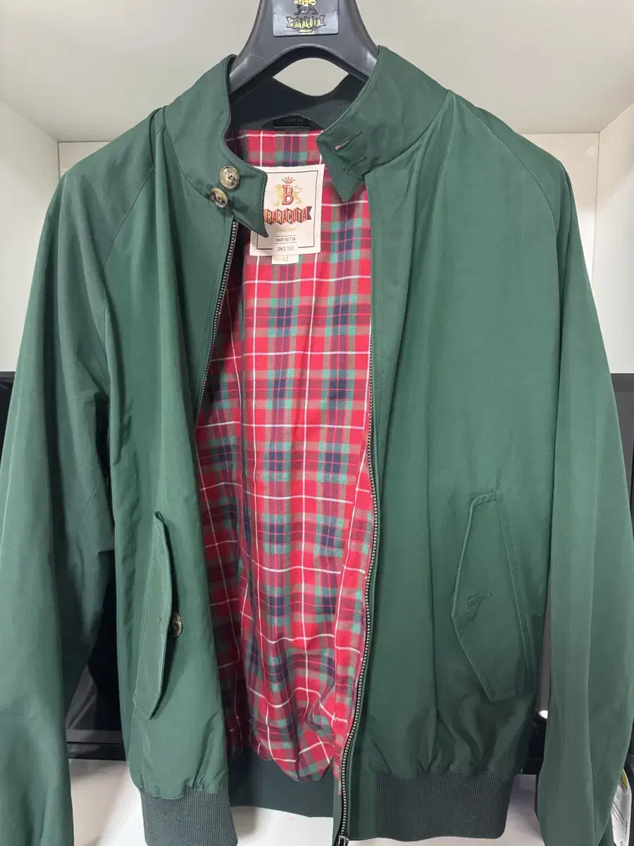 Baracuta g9 racing green 42