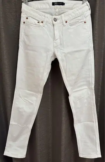 JET LOSANGELES HERMOSABEACH 화이트 데님