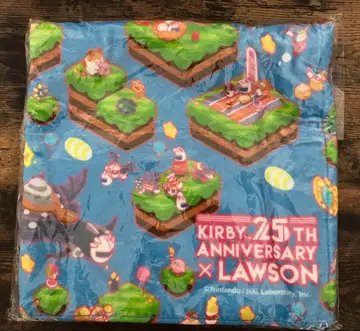 커비 25주년 기념 LAWSON 타월