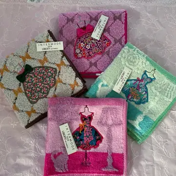 인터모드 리버티 드레스 손수건 4종 세트