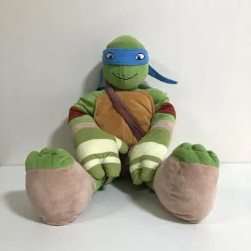 빈티지 터틀즈 레오나르도 봉제 인형
