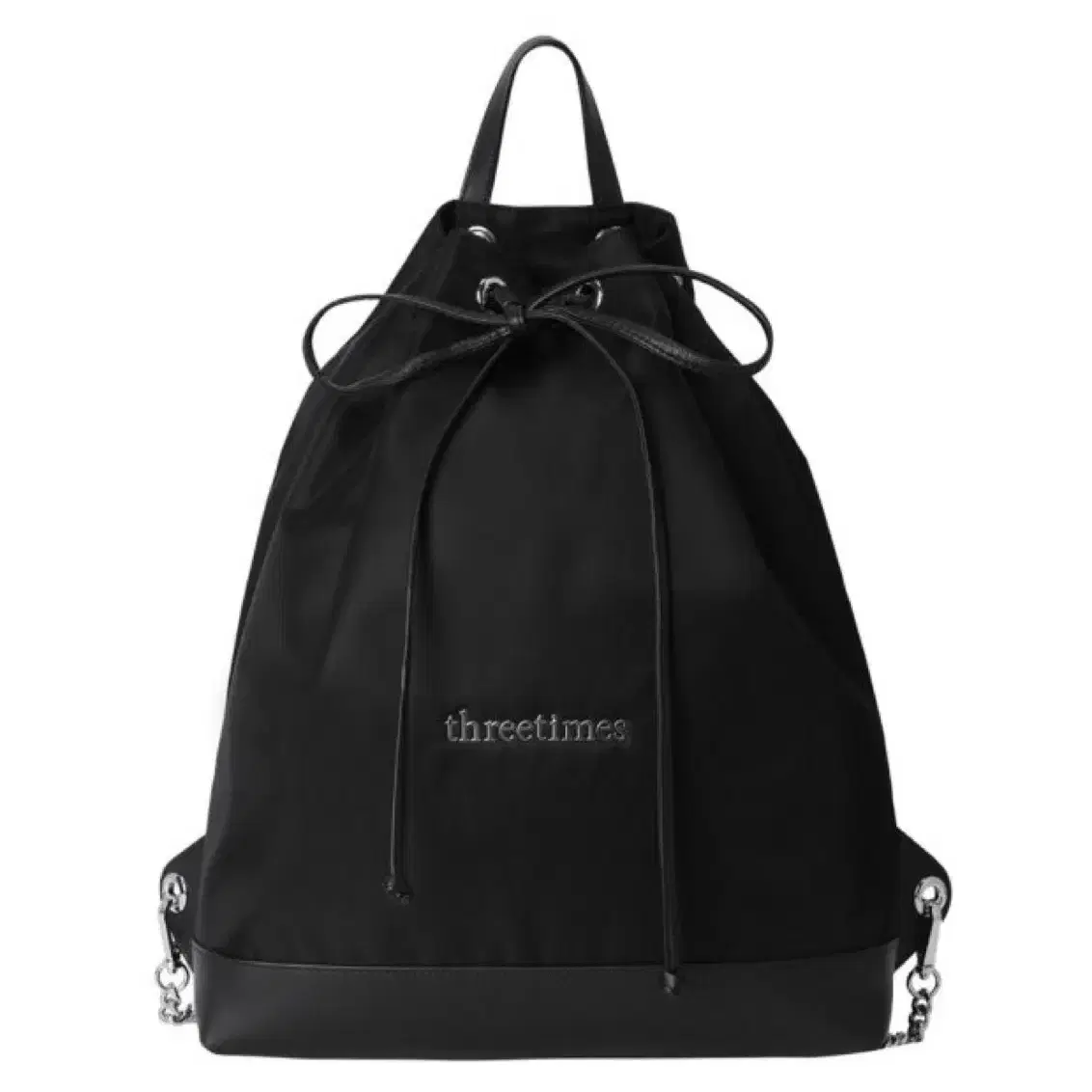 threetimes] Acorn quilted backpack ivory 正規品 韓国ブランド