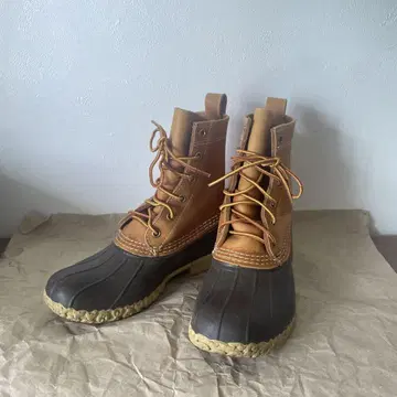L.L.Bean 부츠 여성용 가죽 부츠 아웃도어 캠핑 장화