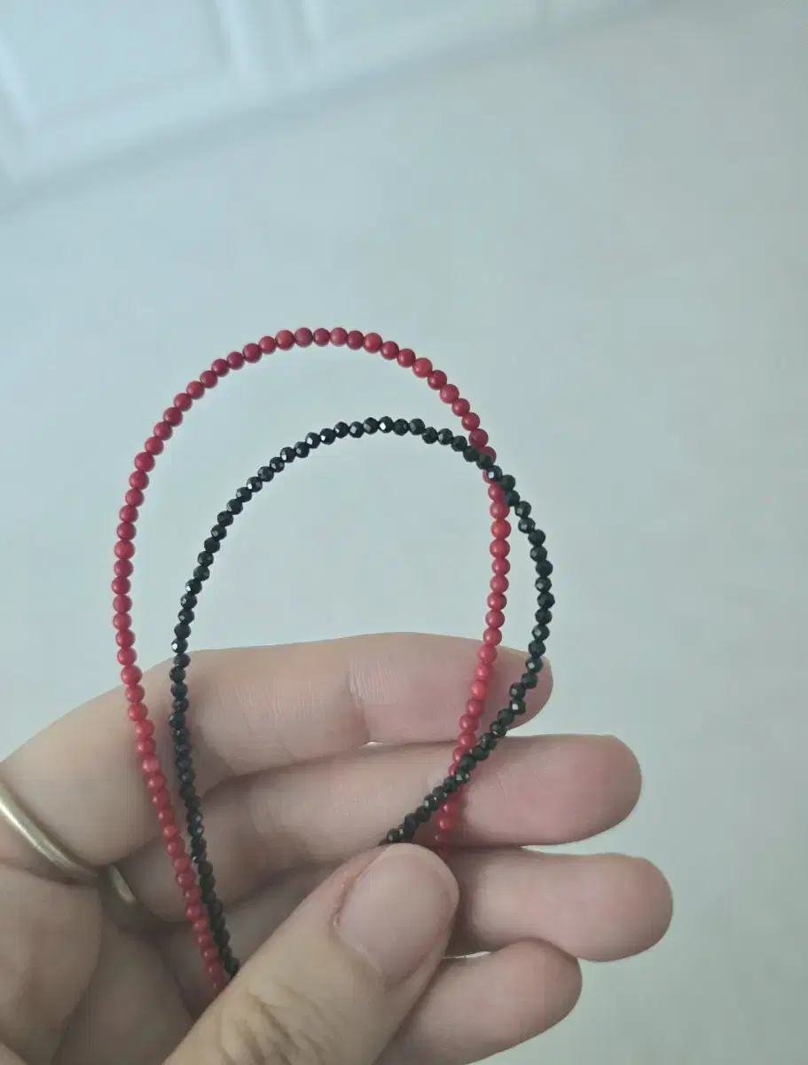 14k Gemstone Anklet 2 Pieces
