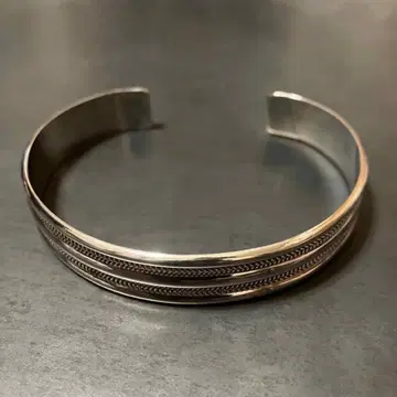 SILVER925 NATIVE WIDE BRACELET/실버/뱅글