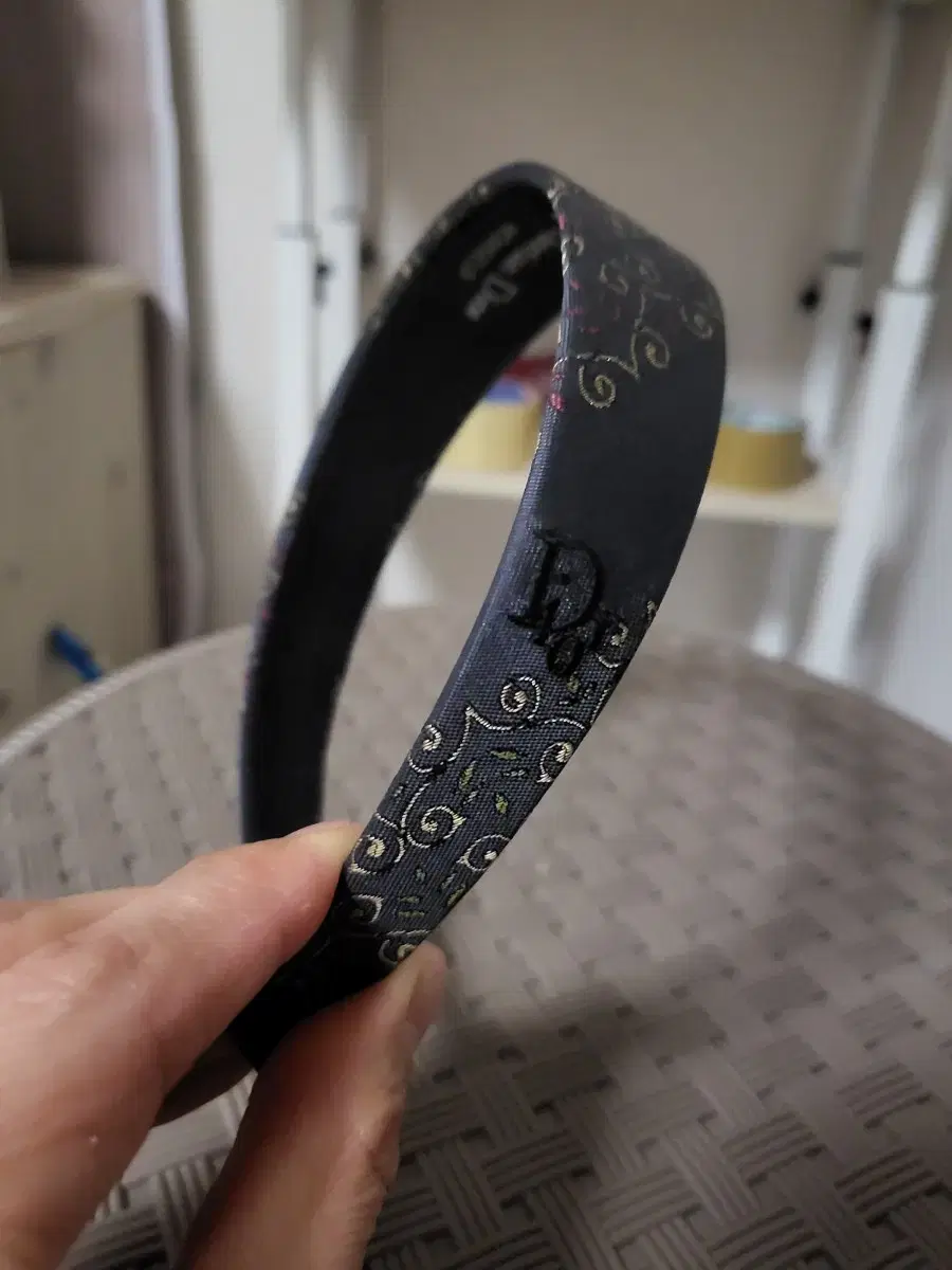 Dior Tie Upcycling Headband (3cm)