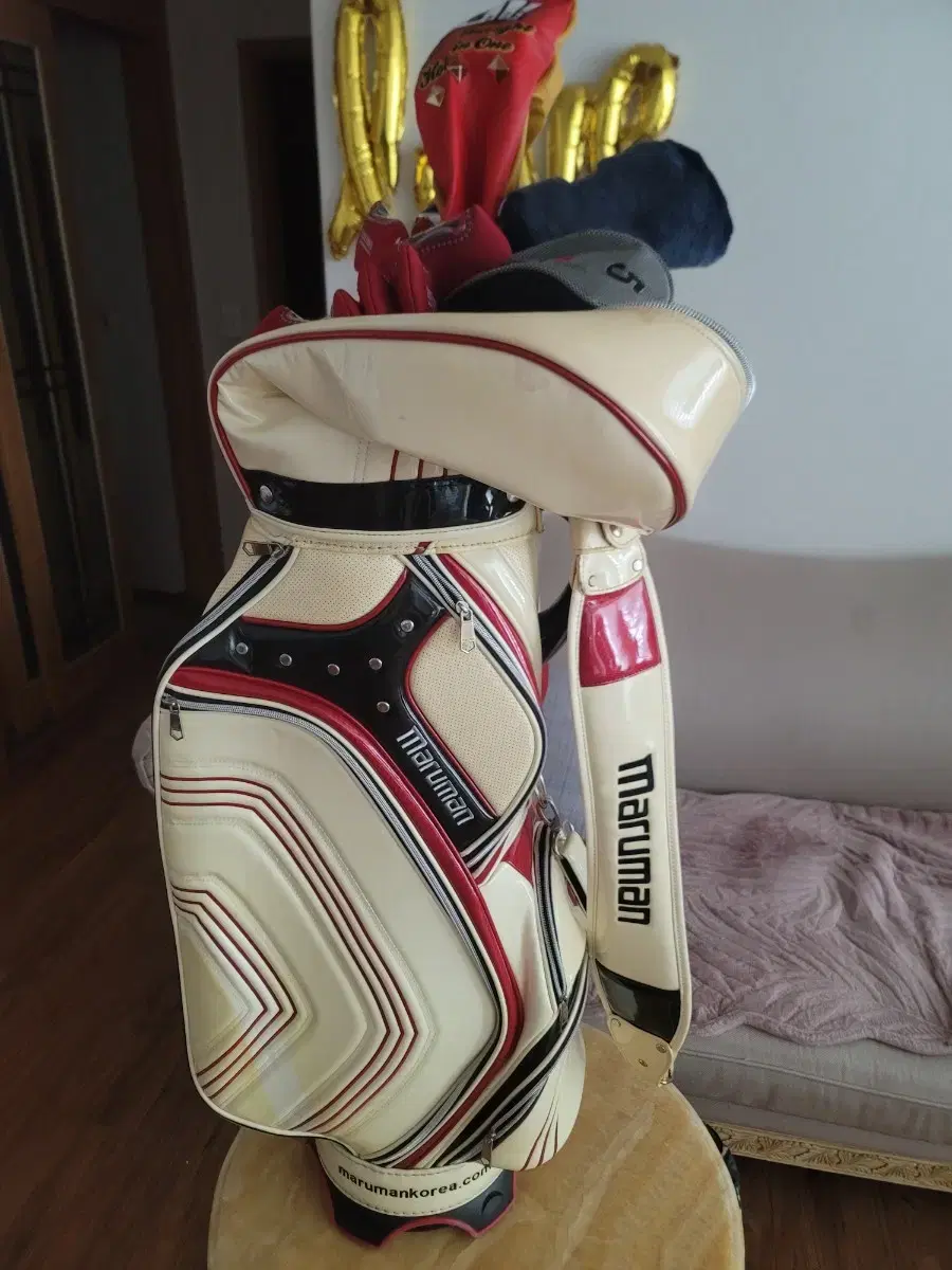 Women's Lady Maruman golf club full set, Maruman caddy bag, player's tour bag