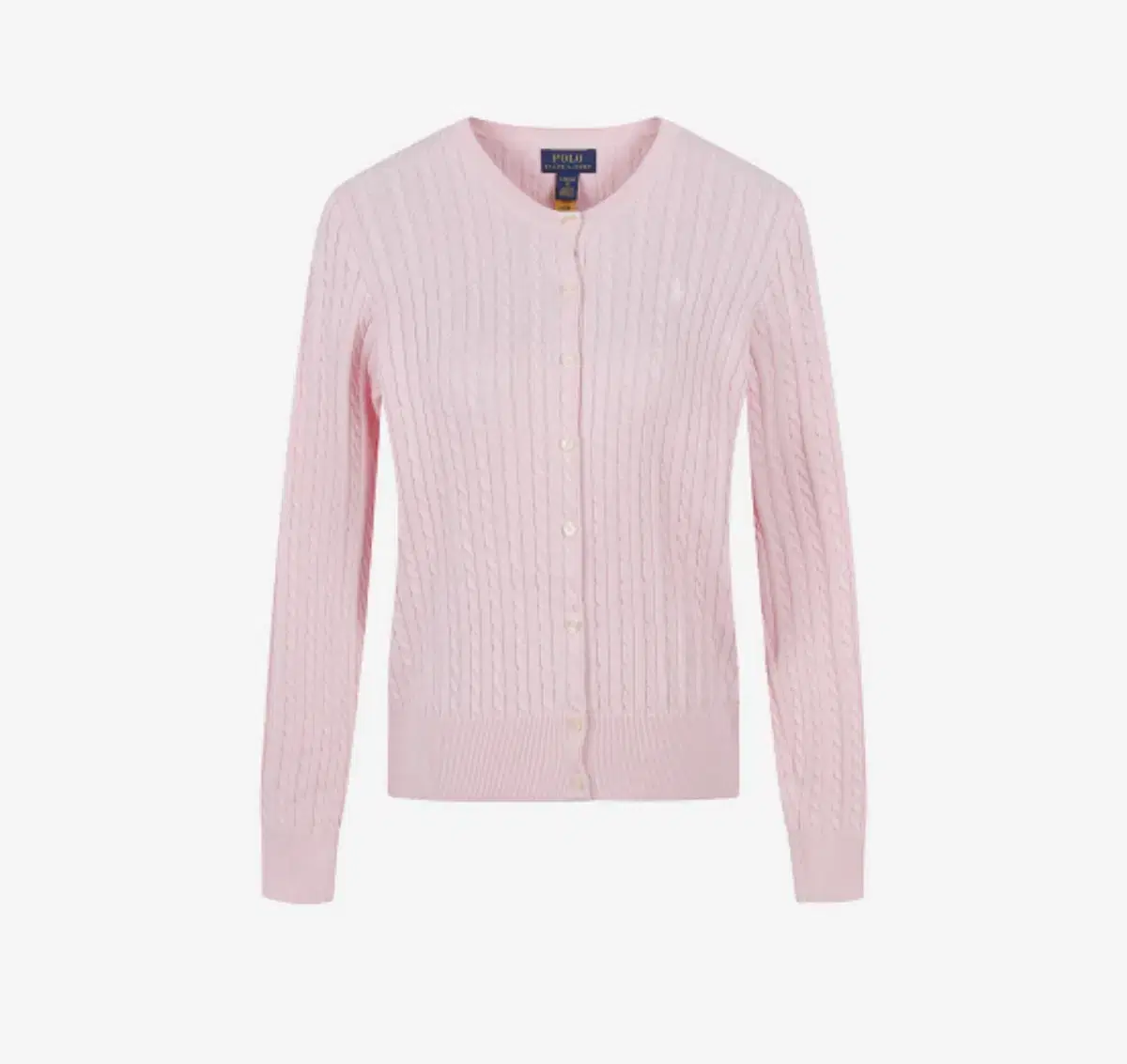 Polo Ralph Lauren Kids Mini Cable Cotton Cardigan XL New (Women's XS, S)
