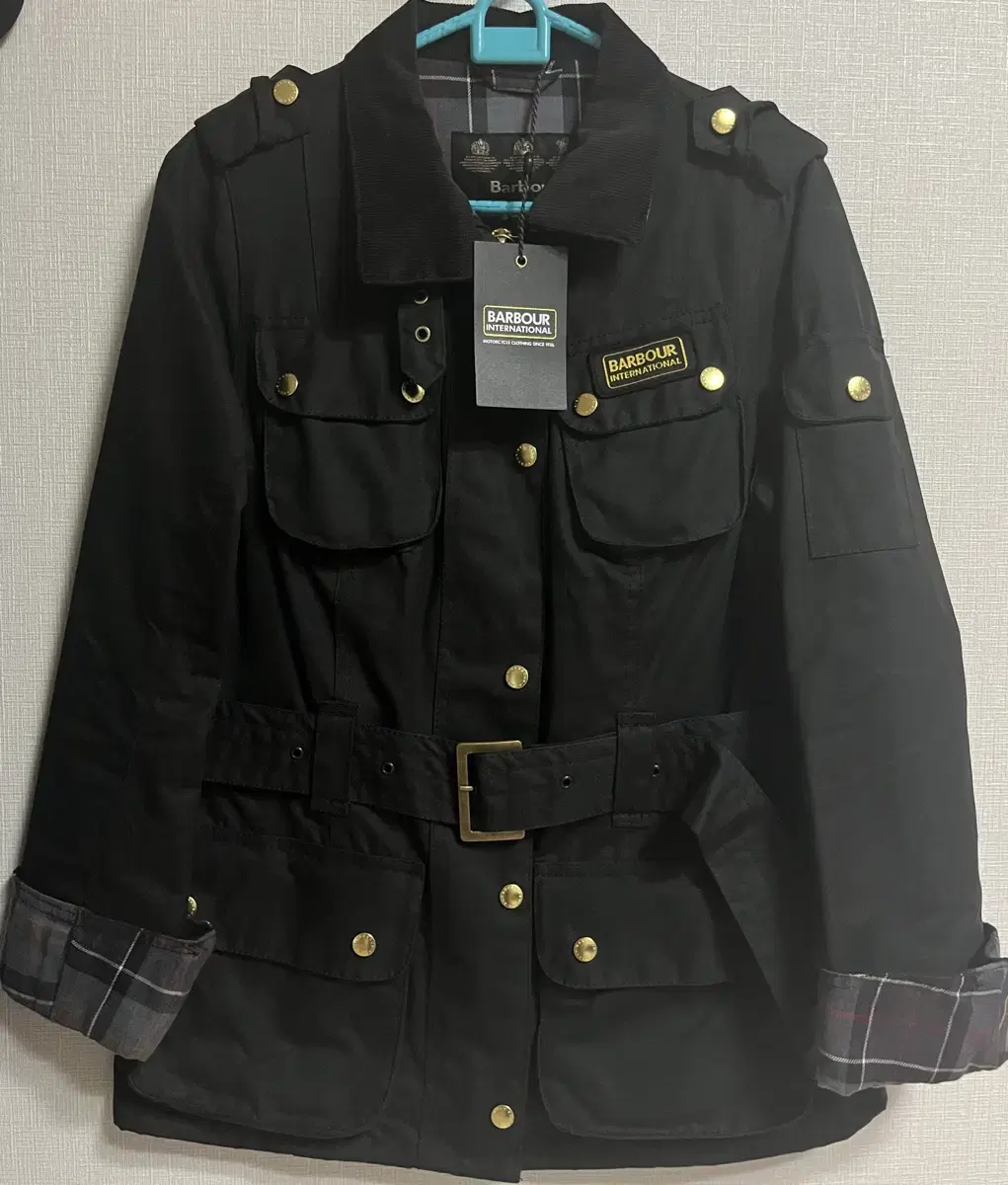 바버 여성 왁스자켓