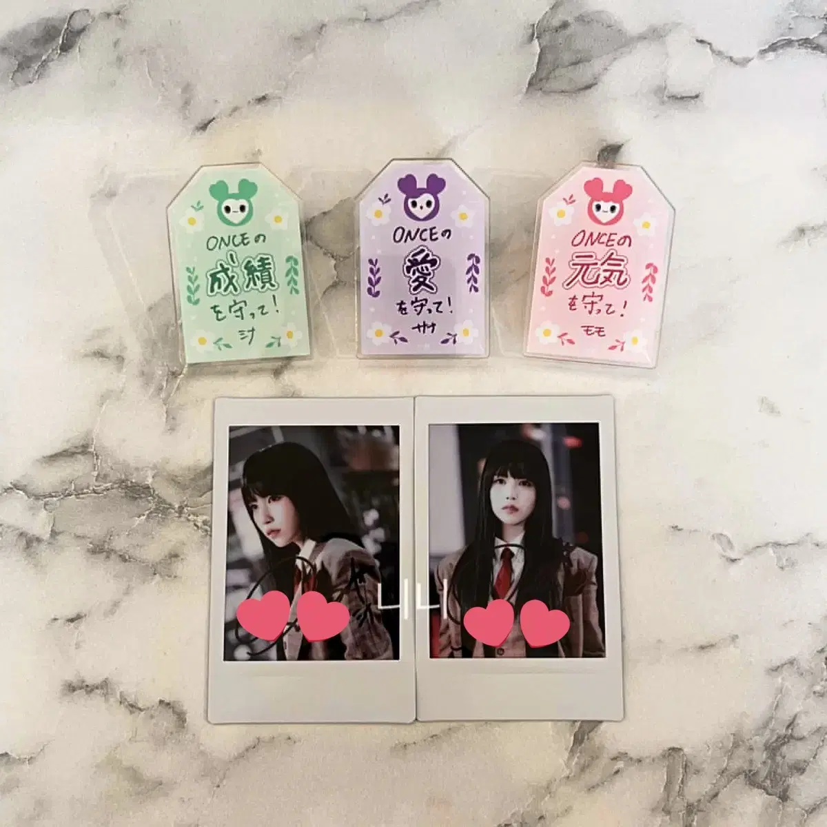 Twice Mina Sign Pola Sign Polaroid Twice Mina