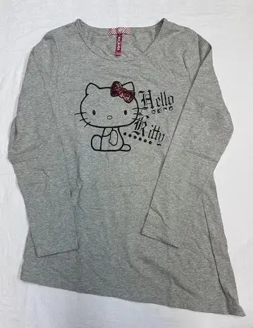 KI LA RA Hello Kitty 긴팔 티셔츠 L 사이즈 1771