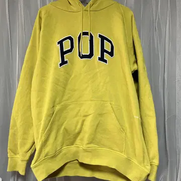 POP TRADING COMPANY/아치 로고 후디