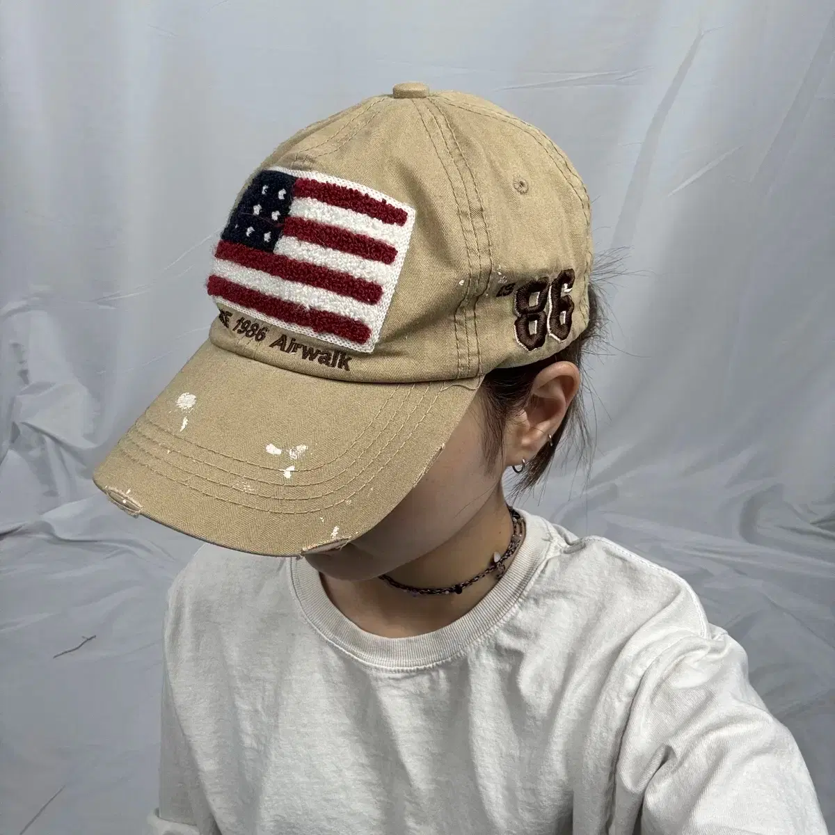 Airwalk Stars and Stripes Ball Cap #에어워크,#빈티지,#빈티지캡모자