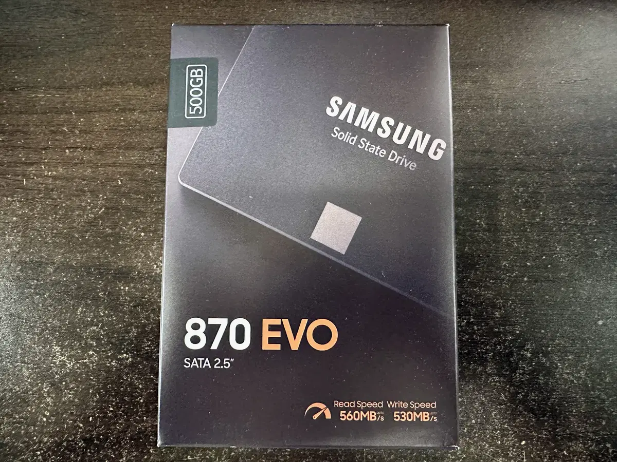 Samsung 870 EVO 2.5-inch (500GB) SSD Sealed New Product