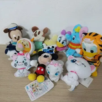 디즈니 봉제 인형 세트