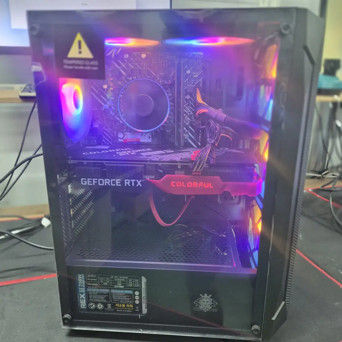 고사양 게이밍 i5-12400F RTX3060 TI 게이밍 데스크탑