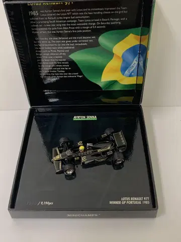 아일톤 세나 LOTUS RENAULT 97T 1:43