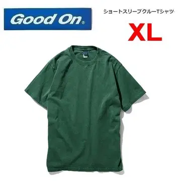 굿온 크루 티셔츠 P-다크 그린 XL GOST-701