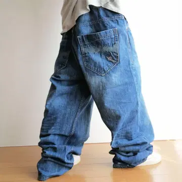 로카웨어 ROCAWEAR 루즈핏 데님 배기진 W38