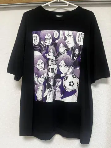 블루 록 전 미카게 레오 티셔츠