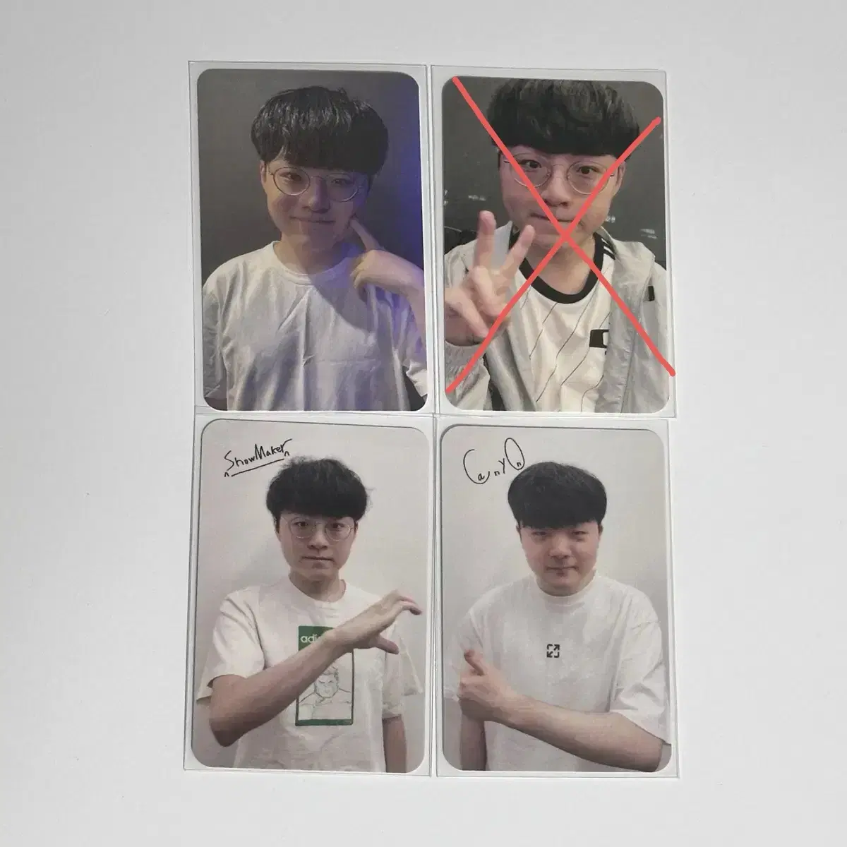 LCK Dplus KIA Damwon KIA DK ShowMaker Gen.G Canyon poca photocard wts