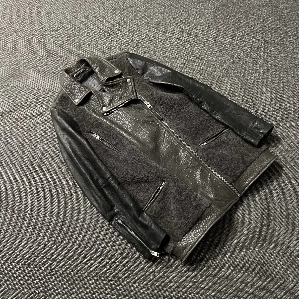 [OS] Allsaints Limited Lambskin Leather Jacket