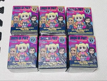 BIRDS OF PREY 미스터리 미니 피규어 새상품 6개 할리퀸