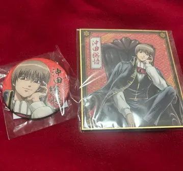 은혼 은혼 와루도 오키타 소고 캔뱃지 & 색지