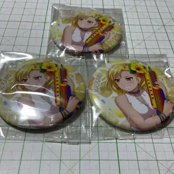 뱅드림 마스킹 썸머 베케이션 캔뱃지 3개 세트